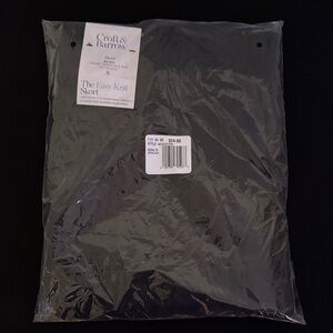 Croft & Barrow Classic Black Knit Skort